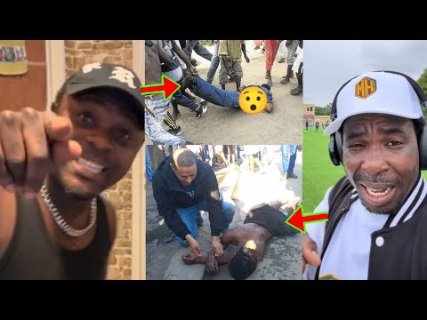 Mr Happiness And A Ghanaian Man Crázily F!ghts Over Small Misunderstanding,Mr Happiness Agye n'aniso