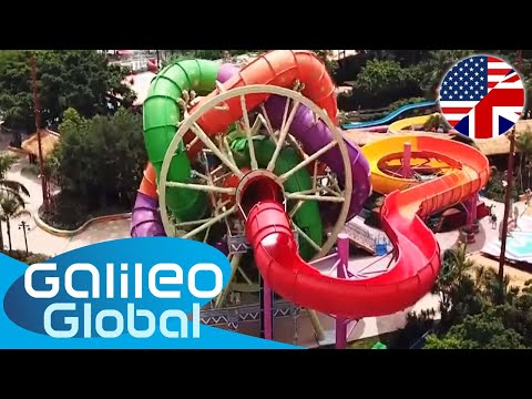 The First Roating Waterslide! | Galileo Global