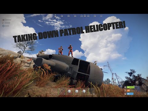 TAKING DOWN PATROL HELICOPTER | Rust |