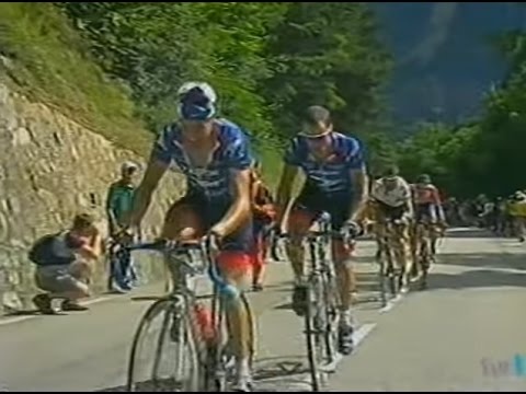 Tour de Francia 2001. Etapa 10. Alpe d´Huez 9/10 (subida Alpe d´Huez)