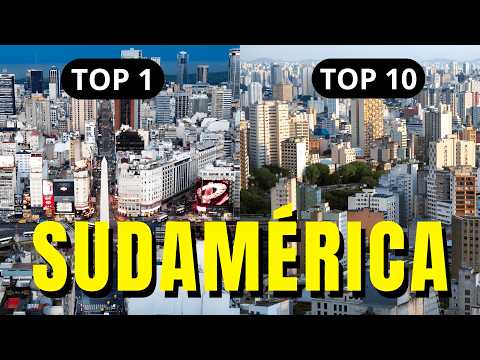 Wow! These are the 10 Most Modern Cities in South America: #1 will blow you away 😲