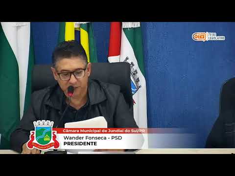35ª. Sessão Ordinária da Câmara Municipal de Jundiaí do Sul/PR.