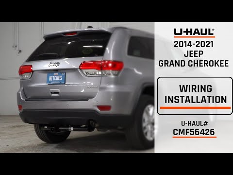 2014-2021 Jeep Grand Cherokee | U-Haul Trailer Wiring Installation | CMF56426