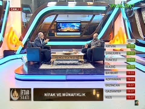 09-06-2017 Nifak ve Münafıklık – Mustafa İSLAMOĞLU - İftar Saati – Hilal TV