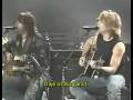 Bon Jovi - Diamond ring subtitulos castellano ...