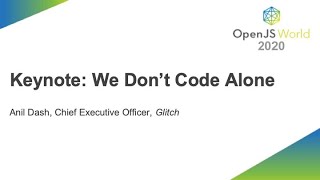 Keynote: We Don't Code Alone thumbnail