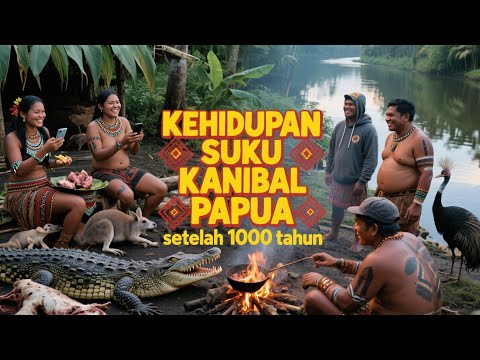 KEHIDUPAN SUKU KANIBAL PAPUA SETELAH 1000 tahun