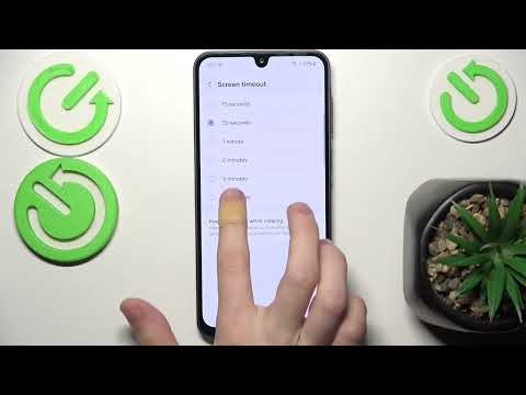 SAMSUNG Galaxy A26 5G – Bildschirm-Timeout einstellen