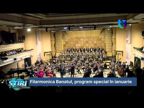 Filarmonica Banatul, program special în ianuarie