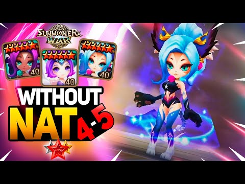 He Plays WITHOUT NAT5 and NAT4 in Summoners War