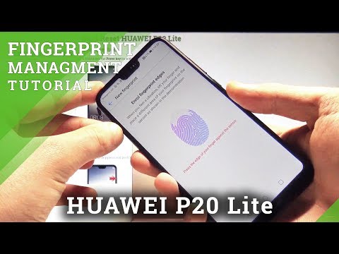 How to Add Fingerprint in HUAWEI P20 Lite - Set Up Fingerprint |HardReset.Info
