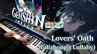 Download lagu Genshin Impact/Lovers' Oath (Guizhong's Lullaby) Piano Arrangement   Synthesia Tutorial mp3