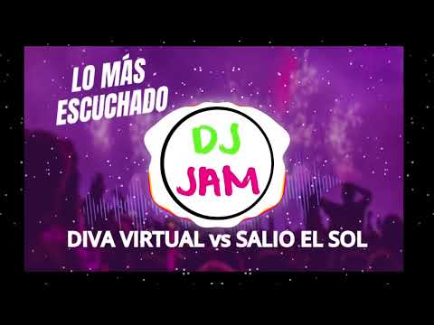 DIVA VIRTUAL VS SALIO EL SOL REMIX ( DON OMAR ) #remix
