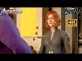 Avengers 2012 Black Widow Suit Gameplay - Marvel's Avengers Game (4K 60FPS)
