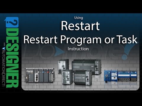 BRX Do-more Designer Using the RESTART Instruction from AutomationDirect