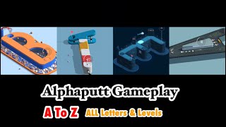 Alphaputt Hole in One A To Z New Letters Gameplay Walkthrough Android/Ios