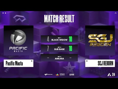 CFS APAC | Pacific Macta vs SGJ REBORN | FALL 2024