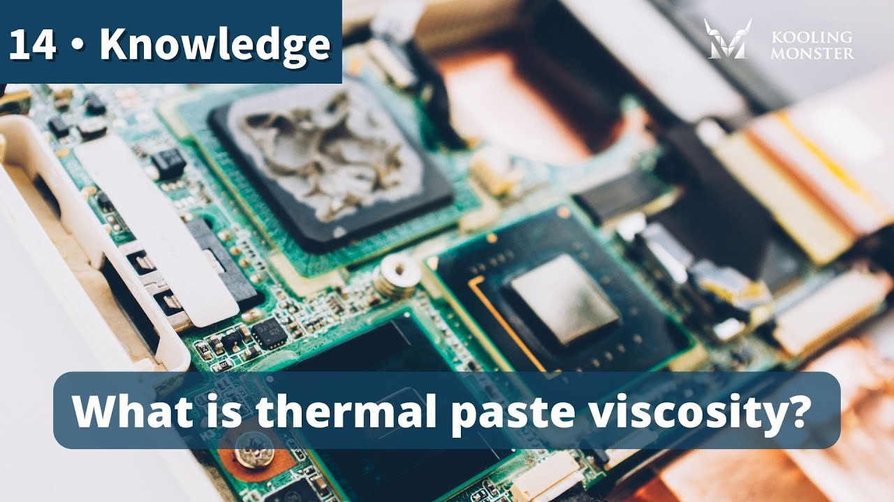What is thermal paste viscosity?