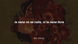 el cuarteto de nos - no llora // letra