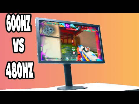 600hz vs 480hz! Zowie XL2586X+ Review and comparison w/ OLED