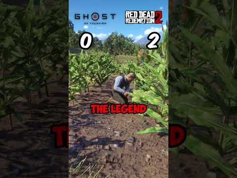 RDR2 Vs Ghost of Tsushima : Comparing 5 gameplay features Part 4 #rdr2 #gaming #ghostoftsushima