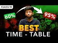 Best TIME TABLE For Class 10th 12th Students Timetable For 95 Shobhit Nirwan