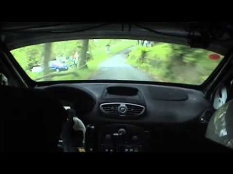 CameraCar Rally Città di Torino 2012 Pinzano - Zegna Renault New Clio R3C 3° Assoluti