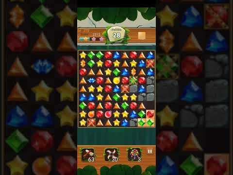 Jewels Jungle 💎 Level 272 ⭐⭐⭐ 2021 - Jewels & Gems Match 3 Puzzle no Booster 👑 Android Gameplay ✅