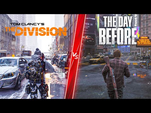 The Day Before vs The Division - Direct Comparison! Attention to Detail & Graphics! PC ULTRA 4K