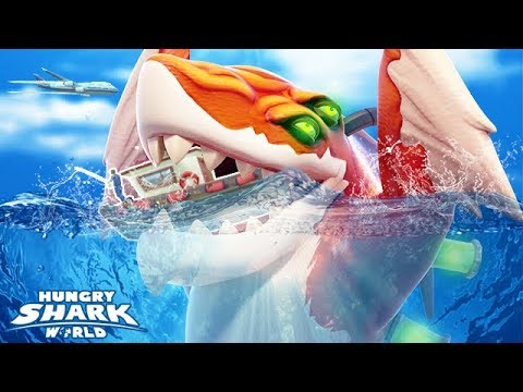 NEW MELTDOWN SHARK MAX STATS (HUNGRY SHARK WORLD)