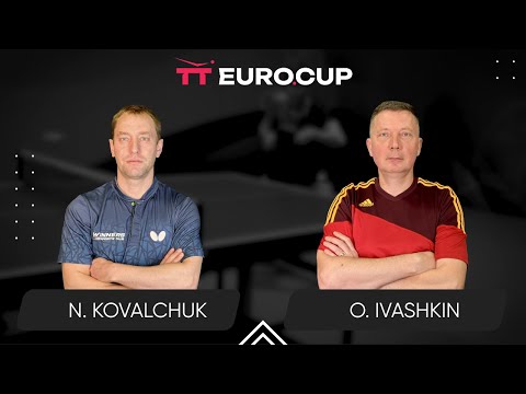19:15 Nazarii Kovalchuk - Oleksandr Ivashkin 12.08.2025 TT Euro.Cup Ukraine Star TABLE 4