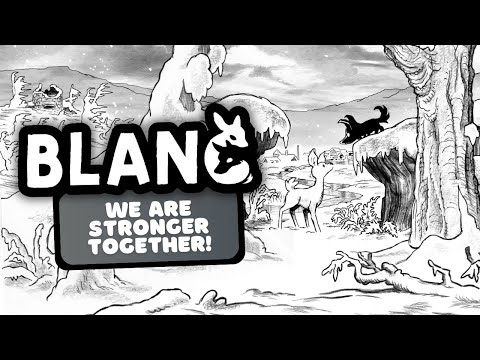 Blanc is the Cutest Co-op Game!!!🦌💜🐺| ft. @PaytonsCorner