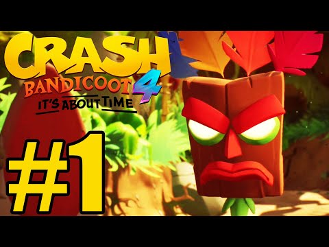 Crash Bandicoot 4: It's About Time Gameplay Walkthrough Part 1