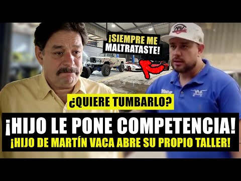 First NAVARRO, and NOW Martín Vaca's SON OPENS HIS OWN WORKSHOP!