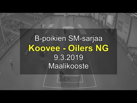 B-pojat SM-sarja 2018-2019 / Koovee - Oilers NG / Maalikooste