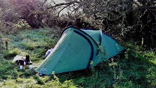 VANGO HELVELLYN 200 TENT AND IT'S FIRST WILD CAMP ON THE HIGHEST POINT IN EAST SUSSEX