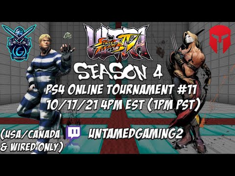 USF4 Season 4 PS4 Online Tournament #11 10/17/21