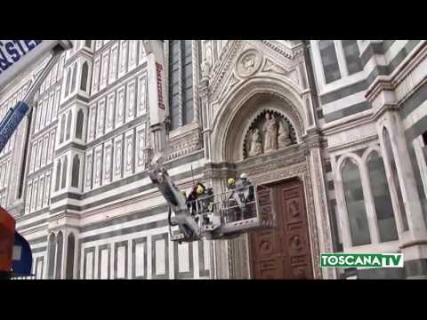 2017-05-08 FIRENZE - MONITORAGGIO MARMO DUOMO, CAMPANILE, BATTISTERO