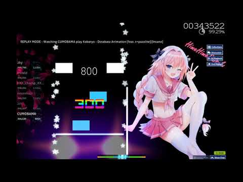 Dotabata Animation [feat. t+pazolite] Insane (4k) 4* 99.42% FC
