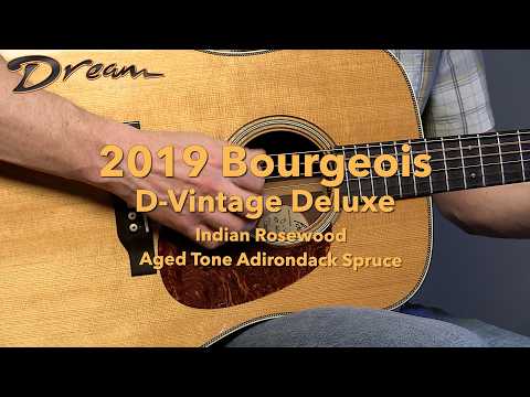 2019 Bourgeois D-Vintage Deluxe, Indian Rosewood/Aged Tone Adirondack Spruce image 17