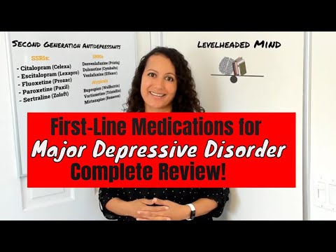 Top Treatments for Major depressive disorder | Clinical Practice guidelines