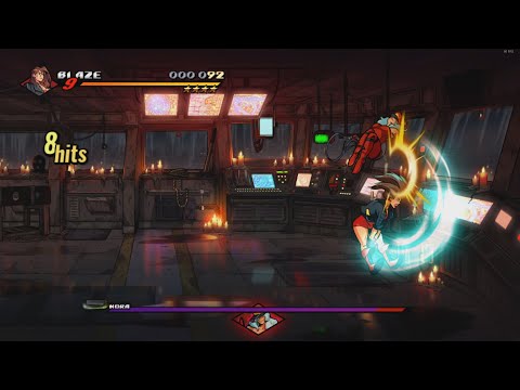 Streets of Rage 4 - Blaze combo on Nora [v05]