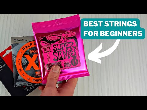 Best Electric Guitar Strings For Beginners