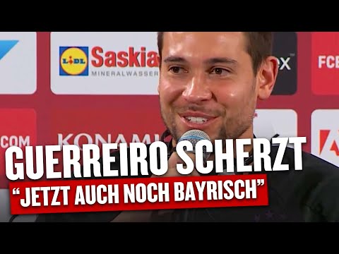 Guerreiro scherzt über seine Bayrisch-Kentnisse | FC Bayern