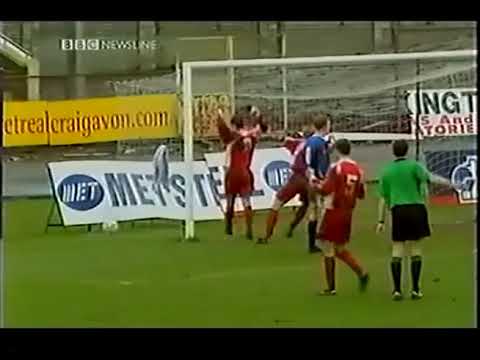 Portadown 5 Glenavon 0 - IC QF 08/03/03