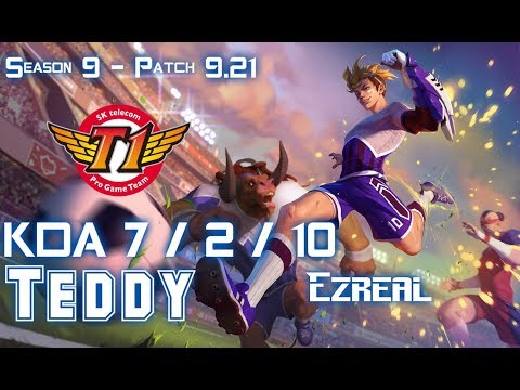 SKT T1 Teddy EZREAL vs KAI'SA ADC - Patch 9.21 EUW Ranked