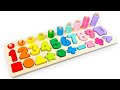 Best Learning Numbers Shapes Counting 1 10 Preschool Toddler Learning Toy Video