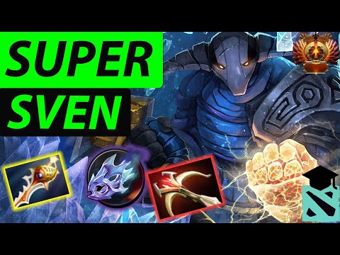 HOW TO 1 SHOT THE ENEMY TEAM | DOTA 2 SVEN PRO GAMEPLAY