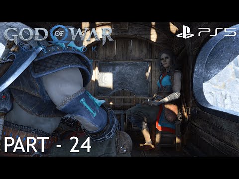 GOD OF WAR RAGNAROK Walkthrough Gameplay - Part 24 - Draupnir Spear (PS5)