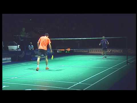 swiss open badminton 2012 Final Jin Chen vs Hyun Il Lee Swiss Open Badminton 2012